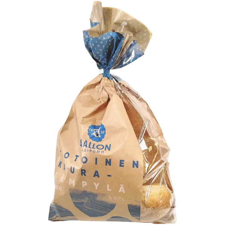 Kotoinen kaurasämpylä 4 kpl, 300g