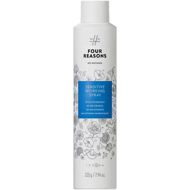 Four Reasons No Nothing Sensitive Working Spray viimeistelysuihke 300 ml
