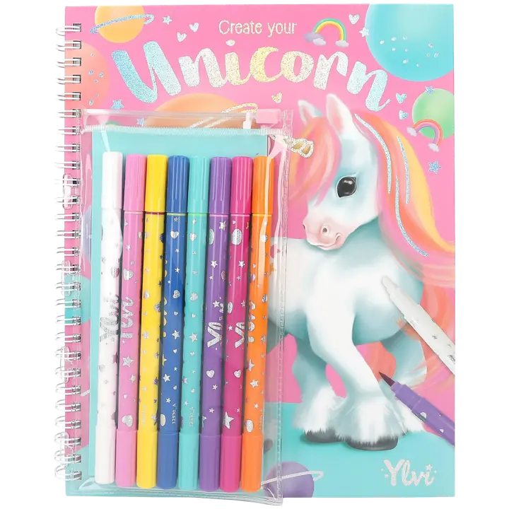 Ylvi Värityskirja & taikatussit