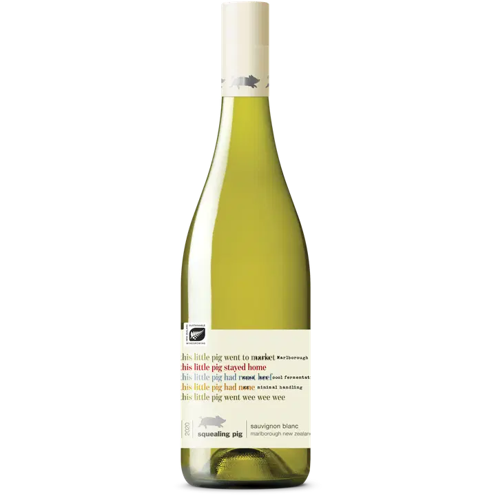 Squealing pig Sauvignon Blanc vein 13,5%vol 750ml