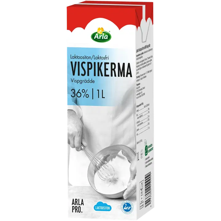Arla Pro Vispikerma 1 L UHT laktoositon