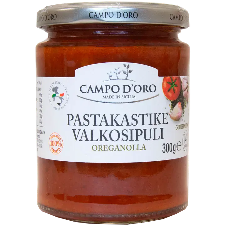 Campo Doro valkosipuli-pastakastike 300 g