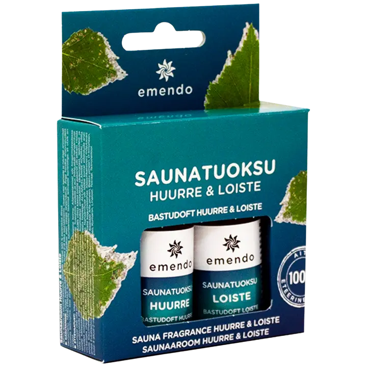 Emendo saunatuoksut Huurre & Loiste 2 x 10 ml