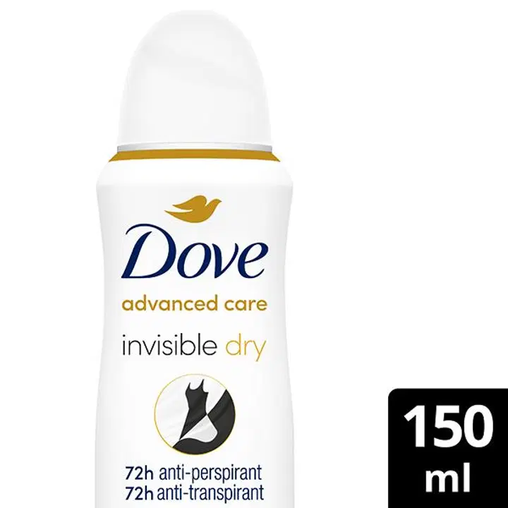 Dove 72h Advanced Care Invisible Dry Antiperspirantti Deodorantti spray 150 ml