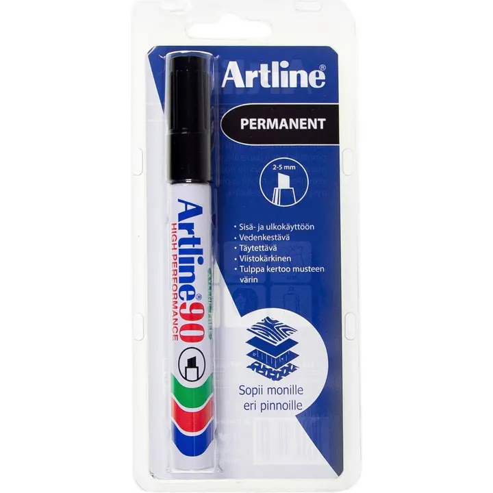 Artline huopakynä 90 4,5mm musta