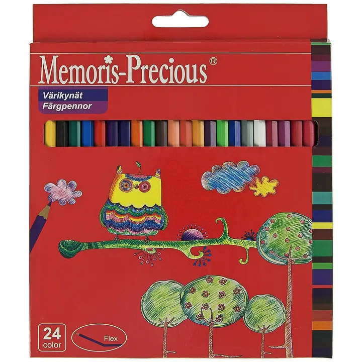 Memoris Precious värikynät 24 kpl