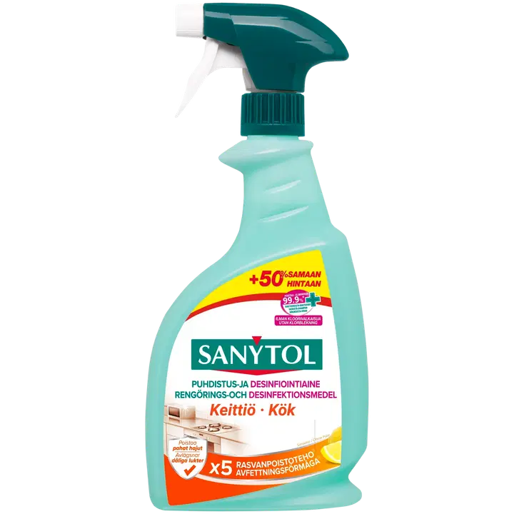 Sanytol Puhdistus- ja desinfiointiaine Keittiö 750ml