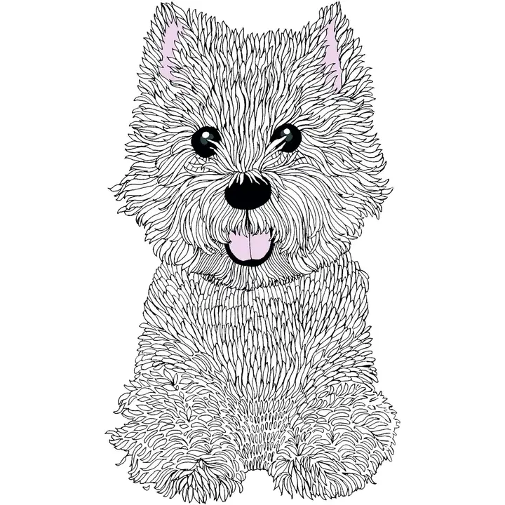 Vallila C  Doggies Westie heijastin
