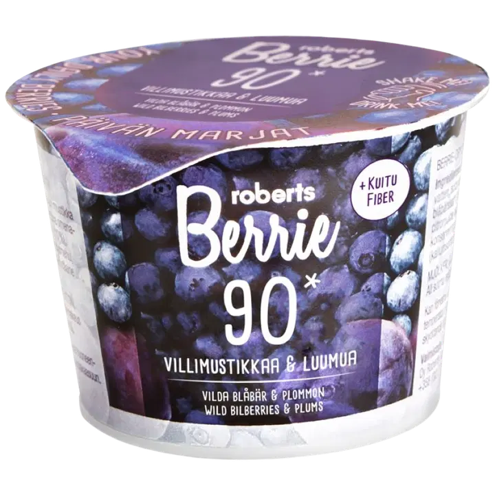 Roberts Berrie mustikka & luumu 100 ml