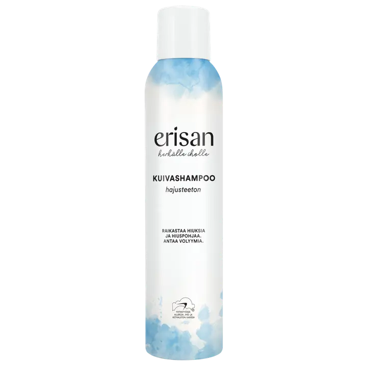 Erisan Hajusteeton Kuivashampoo 250 ml