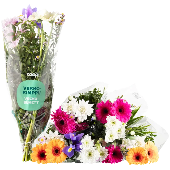 Coop Viikkokimppu, lajitelma, 8 oksaa, 50cm