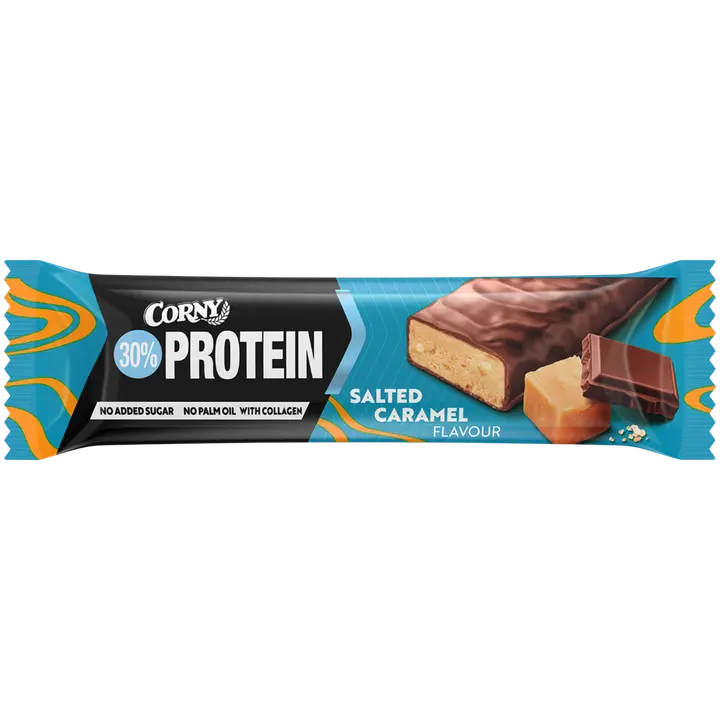 CORNY Protein Power proteiinibatoon soolakaramelli 50g
