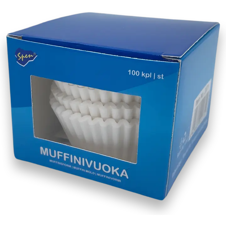 Spen muffinivormid 7x5x2,5cm 100tk