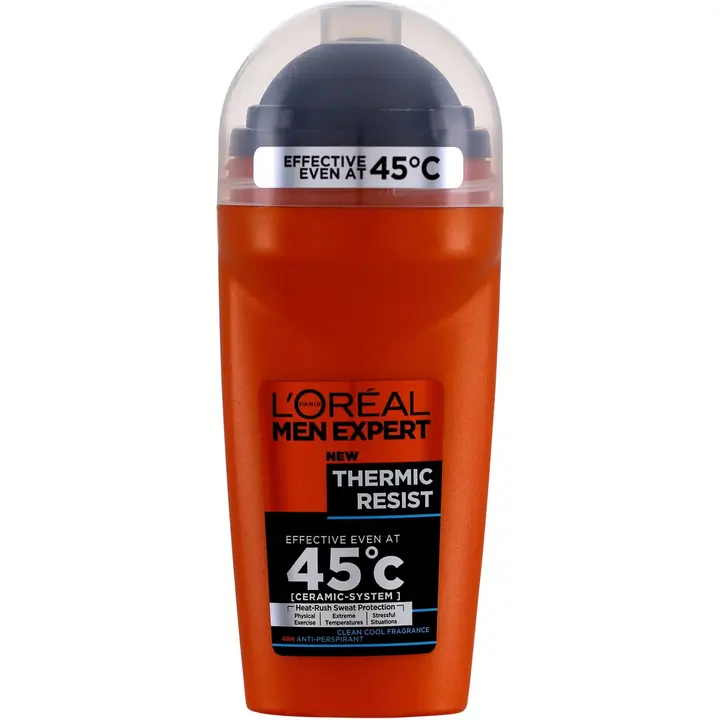 L'Oréal Paris Men Expert Deodorant Thermic Resist Roll On antiperspirantti 50ml