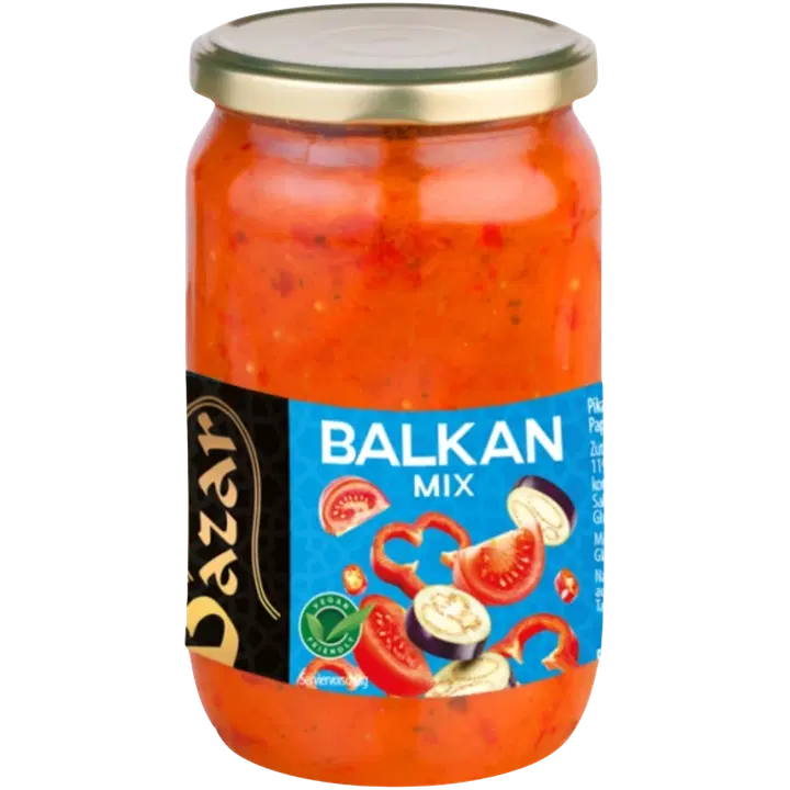 Bazar Paahdettu paprika-munakoisotahna 350g