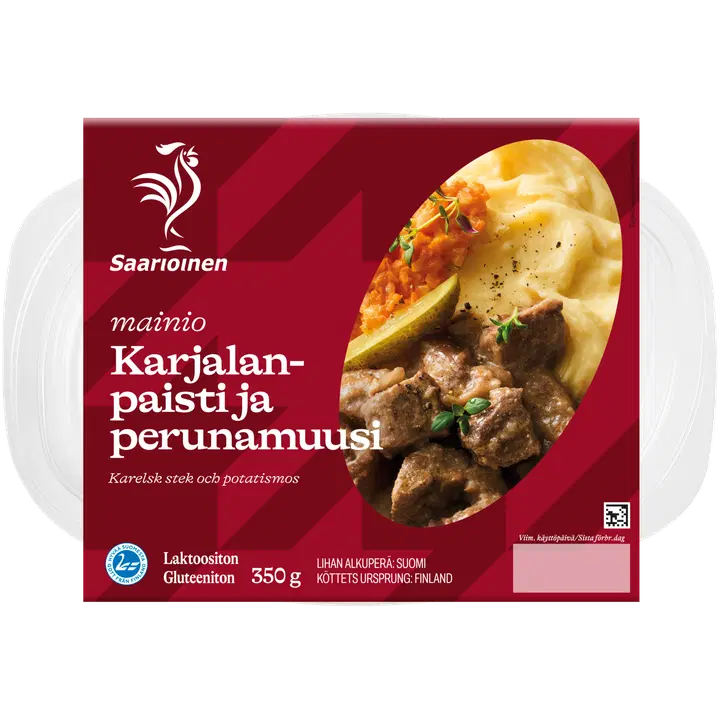 Saarioinen Karjalanpaisti ja perunamuusi 350g