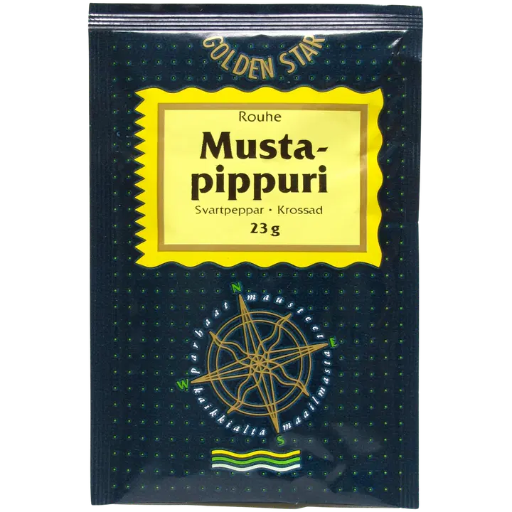 Golden Star rouhe mustapippuri 23g