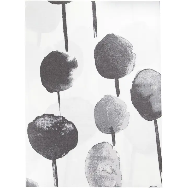 TEKIKOTT MUST/VALGE 240X210