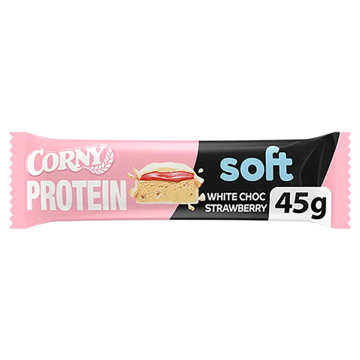 Corny proteiinibatoon 45g valge šokolaadi-maasika
