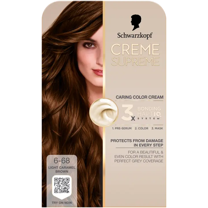 Creme Supreme 6-68 Vaalea Karamellinruskea