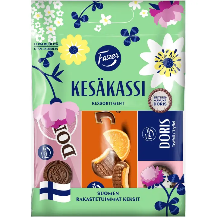 Fazer Kesäkassi keksilajitelma 450 g