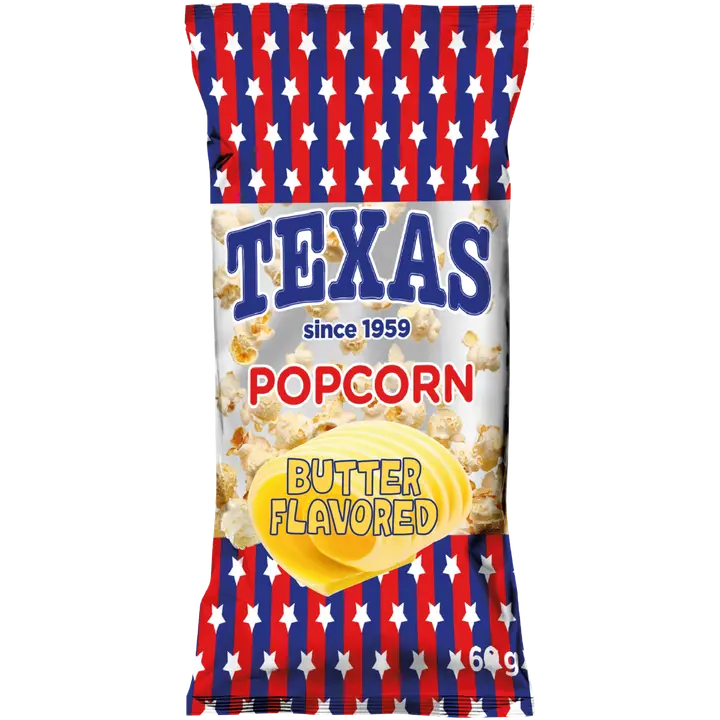 TEXAS võimaitseline popcorn 60g