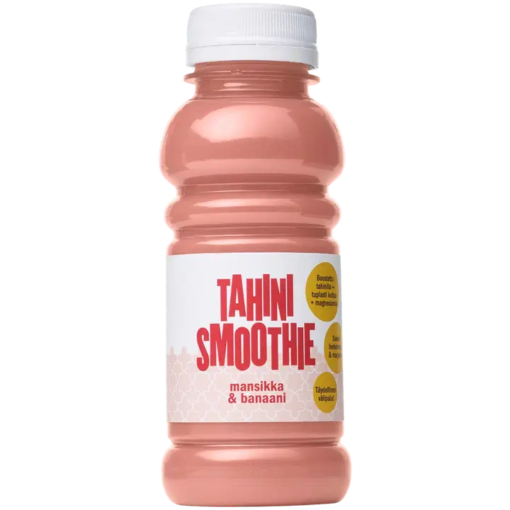 Baba Tahinismoothie Mansikka & banaani 250 ml