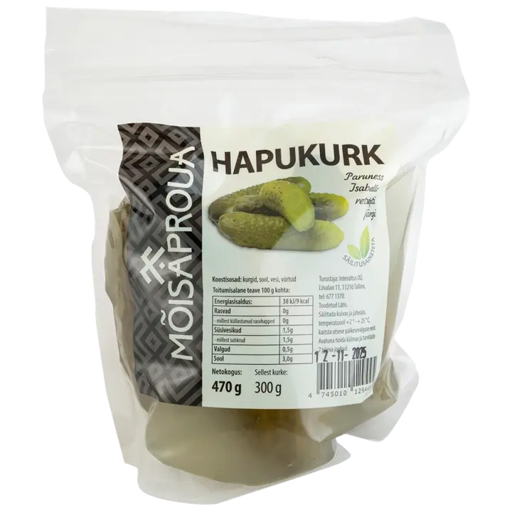Mõisaproua hapukurk 470g