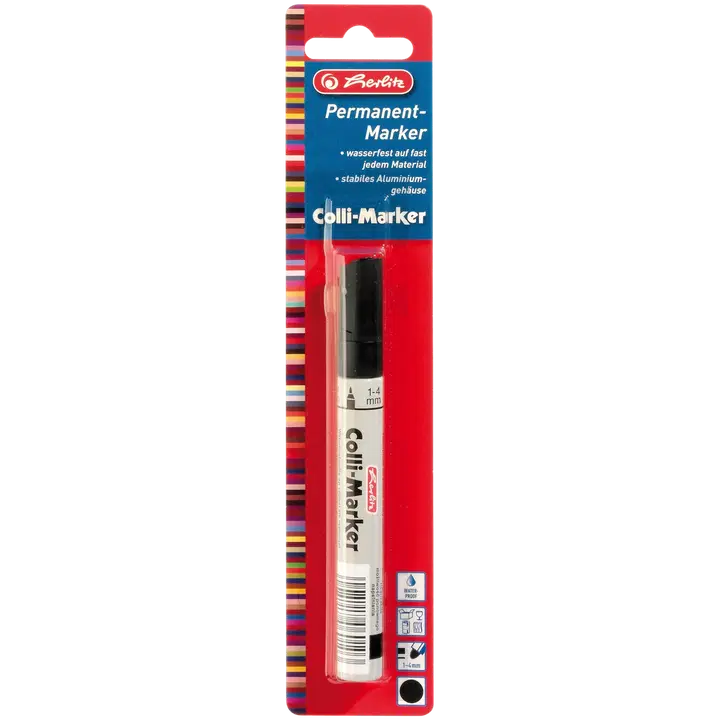 Marker colli 1-4 must ümar ots (bl)