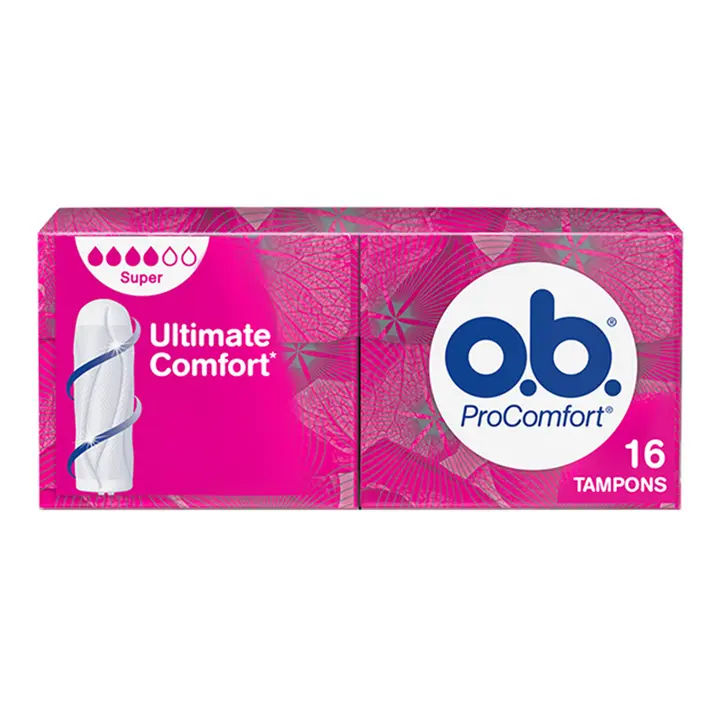 O.B. Pro Comfort Super tampoonid 16tk