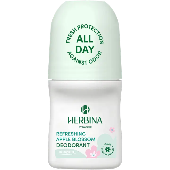 Herbina 50ml deodorantti roll-on Refreshing Apple Blossom