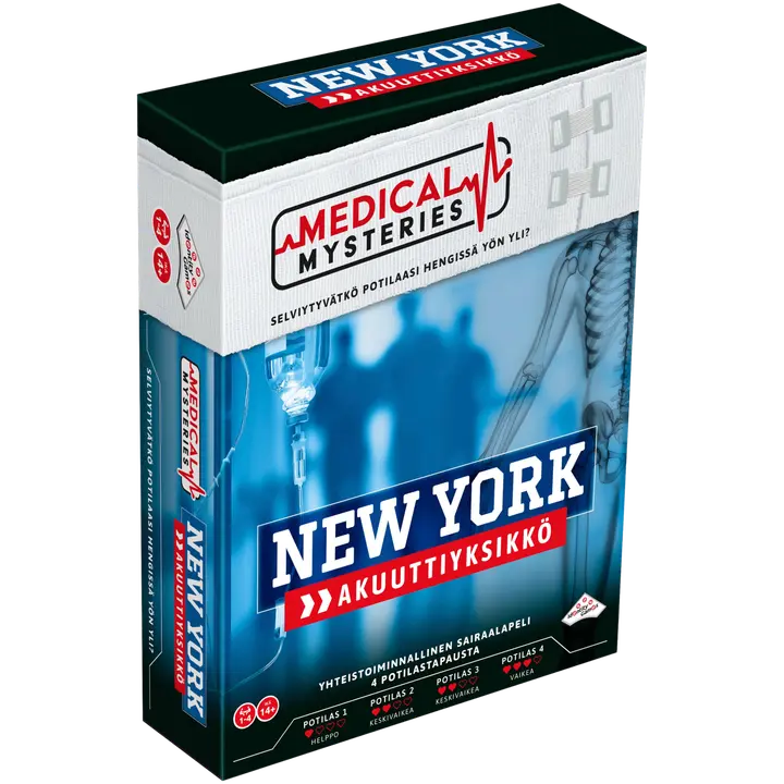 Medical Mysteries mysteeripeli New York Akuuttiyksikkö