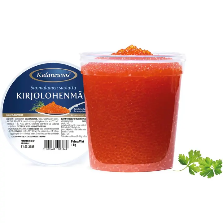 Kalaneuvos Kirjolohen mäti sulatettu