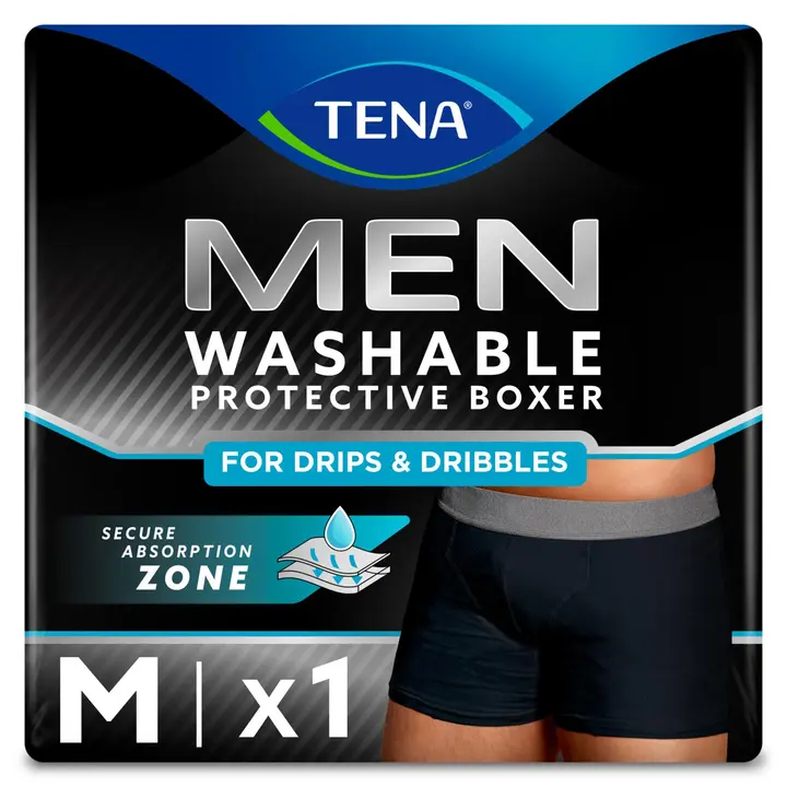 TENA Men pestävä inkohousu musta M
