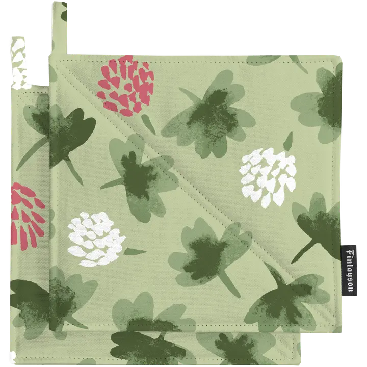 Finlayson patalappusetti Söpö 2kpl 22x22cm vihreä-roosa