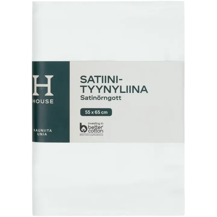 House satiinityynyliina 55x65 cm