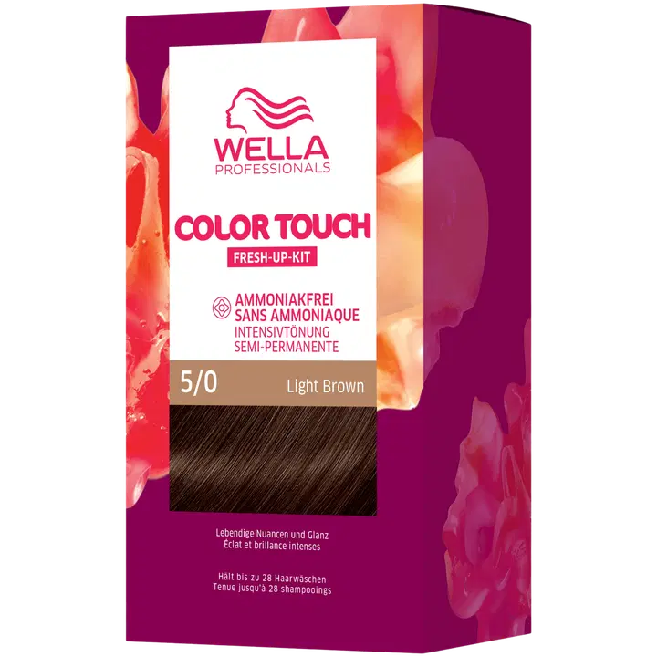 Wella Professionals Color Touch Pure Naturals Light Brown 5/0 kotiväri 130 ml