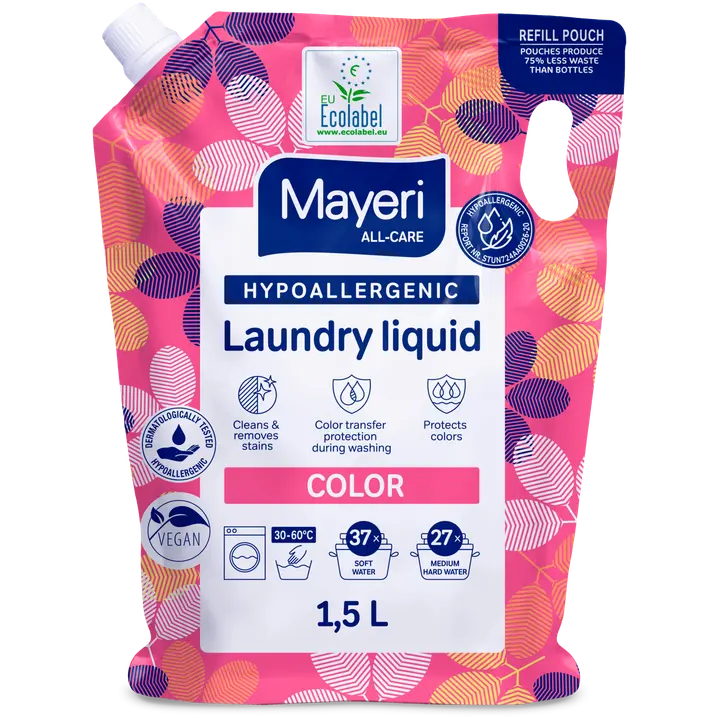 Pesugeel Mayeri Color Hypoallergenic täitepakk 1,5l