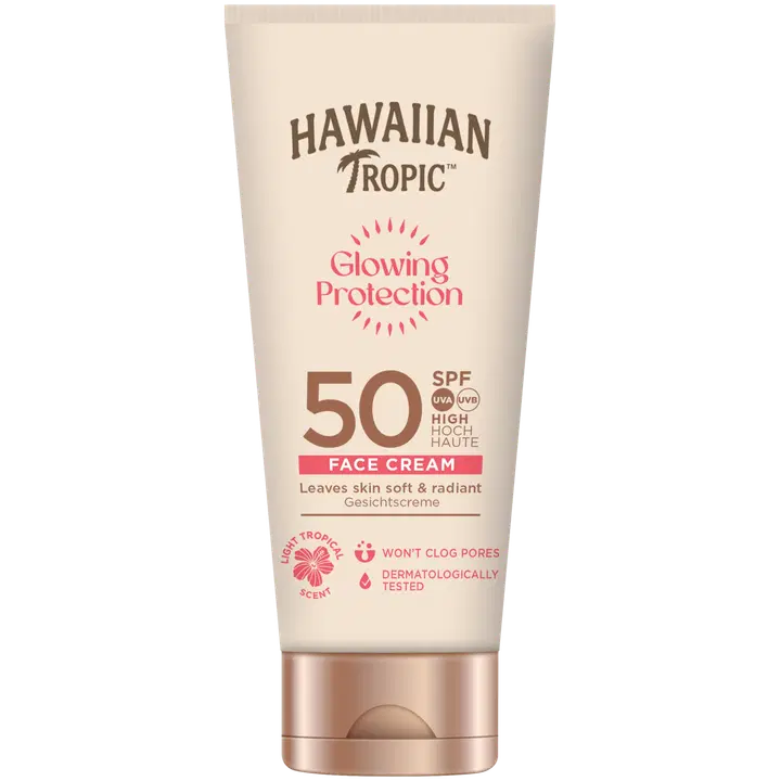 Päikesekreem näole Hawaiian Tropic Glowing Protection SPF50 50ml