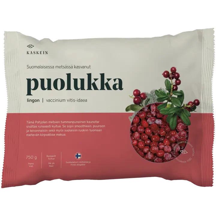 Kaskein Marja puolukka pakaste 750 g