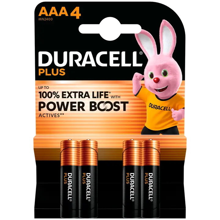 Duracell Plus patareid ML AAA 4 tk
