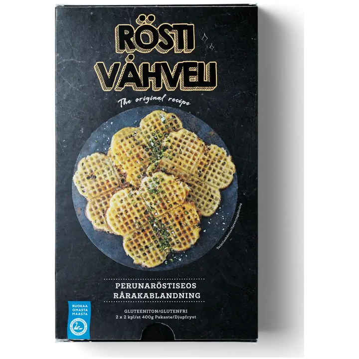 Våffelrakan Röstivåhveli 400 g pakaste