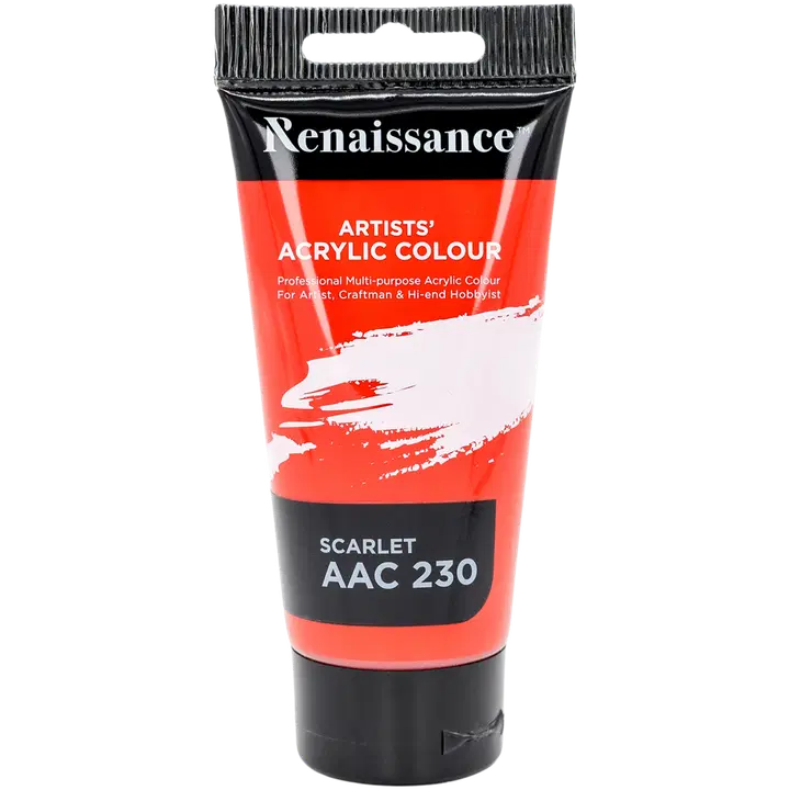 Akryylimaali 75ml Scarlet