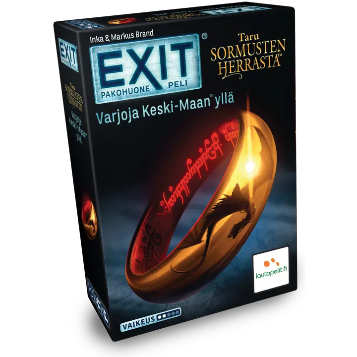 Lautapelit.fi EXIT Taru Sormusten Herrasta pakopeli