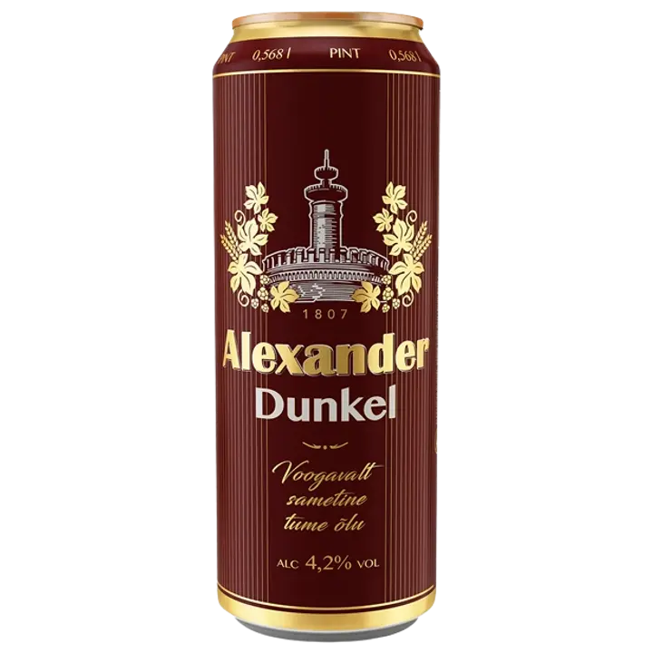 Alexander Dunkel Tume õlu 4,2%vol 568ml