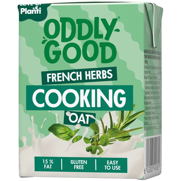 Valio Oddlygood cooking oat 2 dl ranskalaiset yrtit gluteeniton 0,2 l