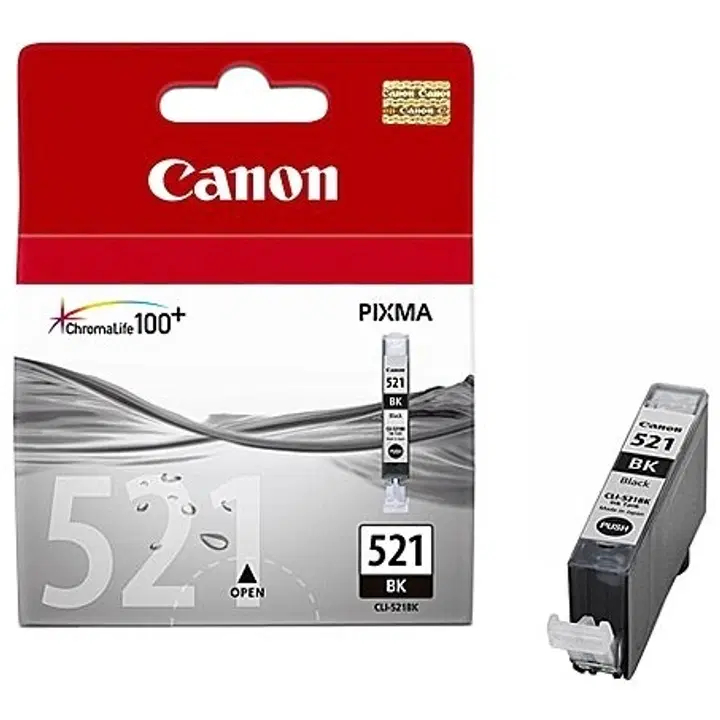 Canon CLI-521 mustepatruuna musta