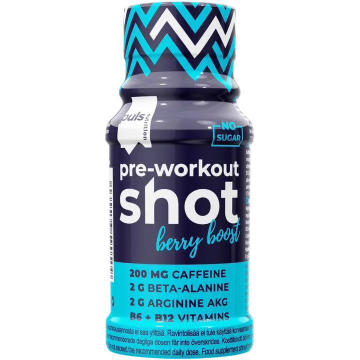 Treeningueelne shot marja, 60 ml