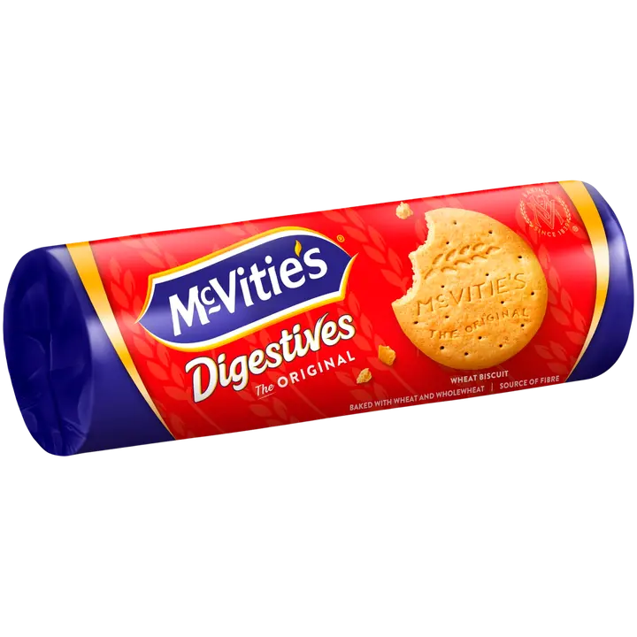 McVitie's Digestive 400g Original täysjyvävehnäkeksi