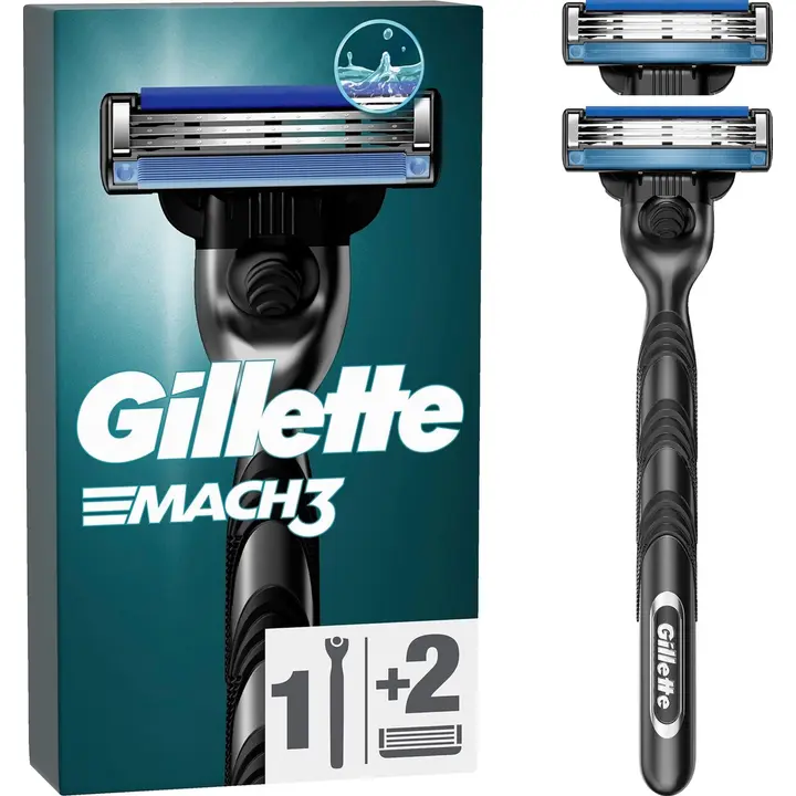 Gillette Mach3 partahöylä+1 vaihtoterä